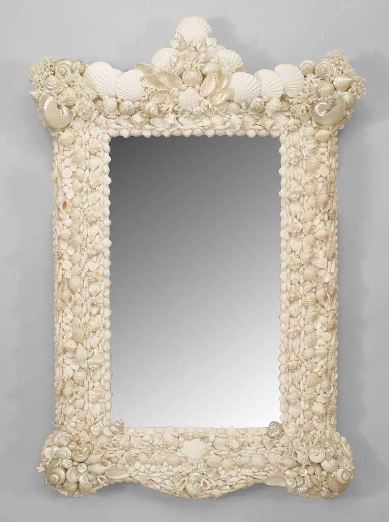 20Th C. Venetian Grotto Style Seashell Mirror For Sale At 1Stdibs Pertaining To Venetian Style Mirrors (Photo 14 of 20)