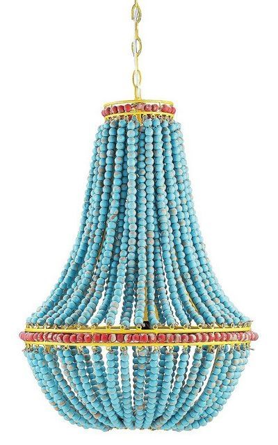 250 Best Lighting Love Images On Pinterest Chandeliers Lighting Inside Turquoise Beaded Chandelier Light Fixtures (View 14 of 25)