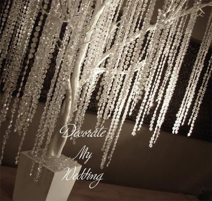 27 Best Crystal Beads Pendants Garlands Images On Pinterest Within Faux Crystal Chandelier Wedding Bead Strands (View 15 of 25)