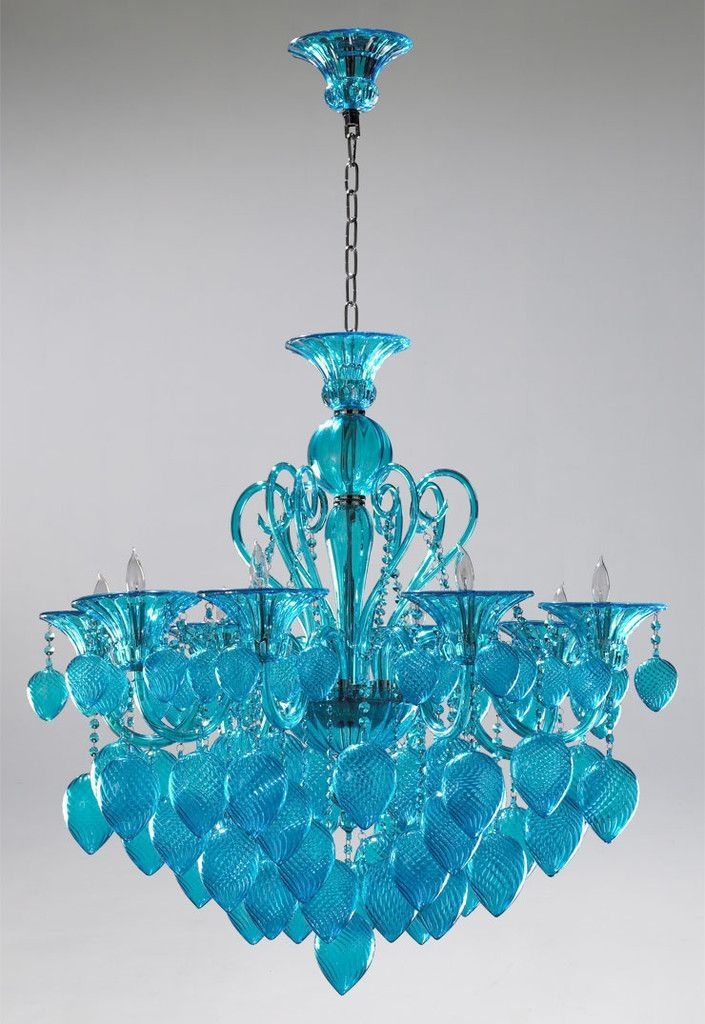 51 Best Chandeliers Wind Chimes Images On Pinterest Throughout Turquoise Crystal Chandelier Lights (View 7 of 25)