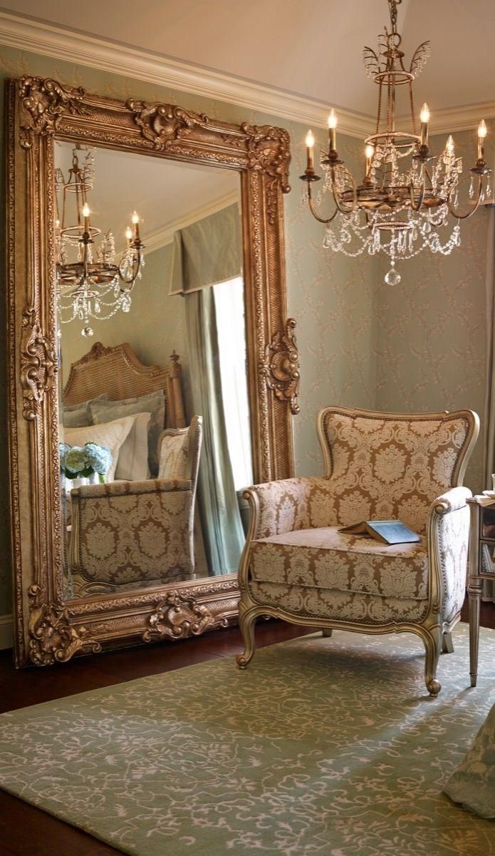 569 Best Mirror Mirror, On The Wall Images On Pinterest Throughout White Baroque Floor Mirror (Photo 18 of 20)
