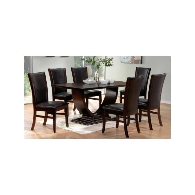 7Pc Isabella Wooden Dining Table Isabella – Ugalleryfurniture In Isabella Dining Tables (Photo 1 of 20)