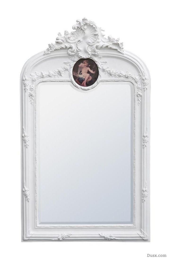 20 Collection of White Rococo Mirror  Mirror Ideas