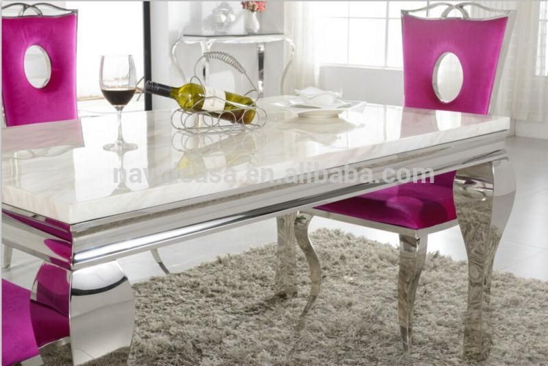 A8028 Wholesale White Marble 8 Seater Dining Table And Chair – Buy Throughout White 8 Seater Dining Tables (View 15 of 20)