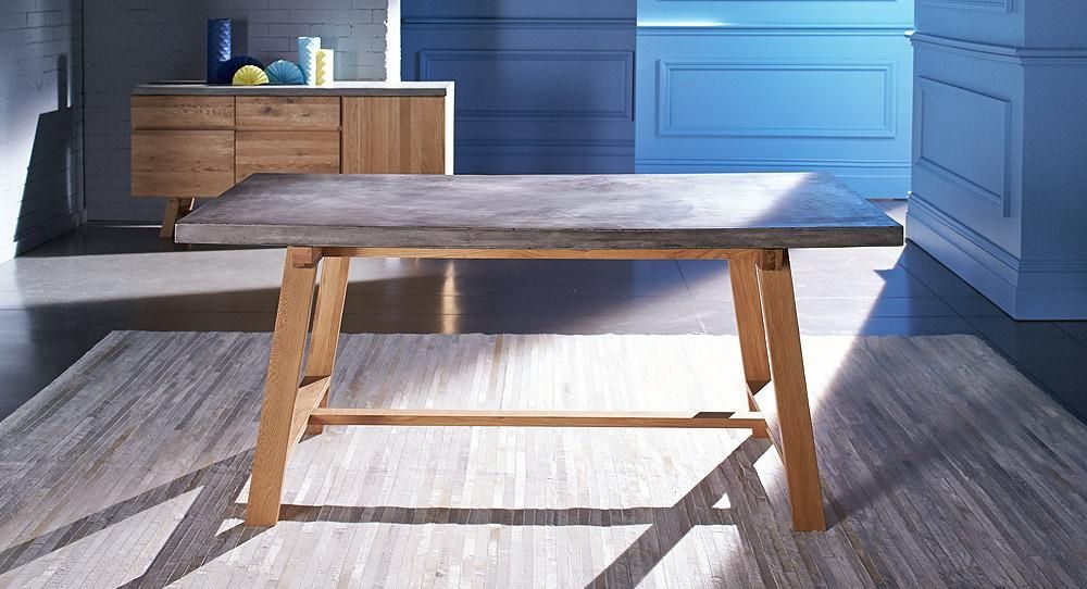 All About Concrete Dining Table | Lgilab | Modern Style House Within Dining Tables London (View 3 of 20)
