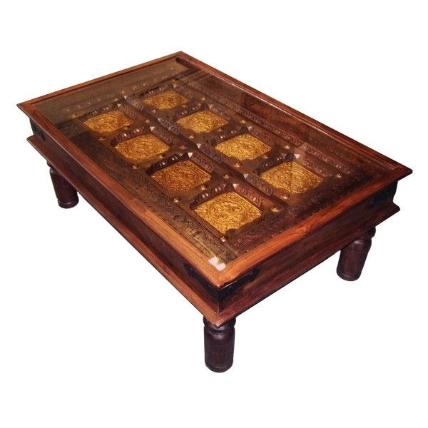 Amazing Best Indian Coffee Tables Inside 14 Coffee Tables Made From Old Doors Inhabit Zone (View 15 of 40)