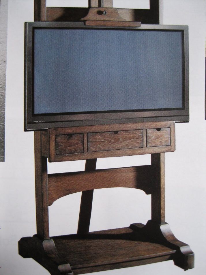 Amazing Common Easel TV Stands For Flat Screens Intended For Outstanding Tv Easel Stand 73 Easel Tv Stand World Market An Easel (View 11 of 50)