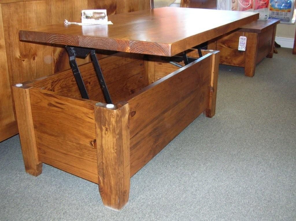 Amazing Common Pine Coffee Tables With Storage Throughout Tables And Chairs Pine Coffee Table (View 4 of 50)