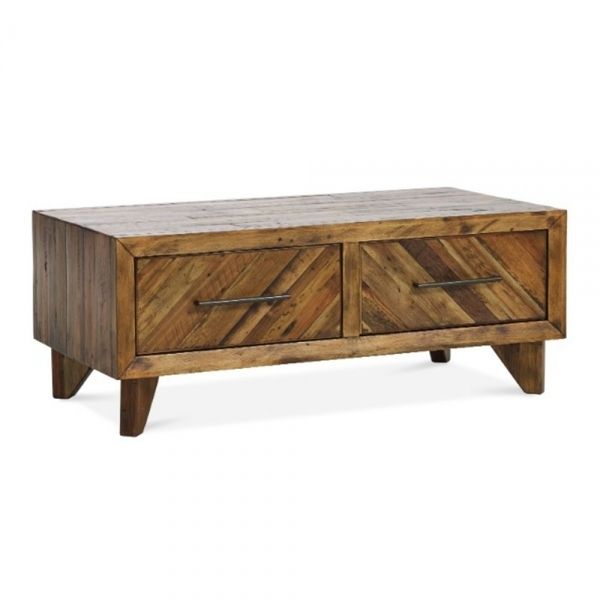 Amazing Common Pine Coffee Tables With Storage Within Parq Brown Reclaimed Wood Coffee Table Cult Furniture Uk (View 41 of 50)