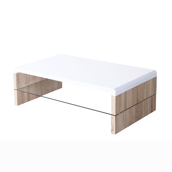 Amazing Common White And Oak Coffee Tables With Regard To Sonoma Coffee Table Szahomen (View 31 of 50)
