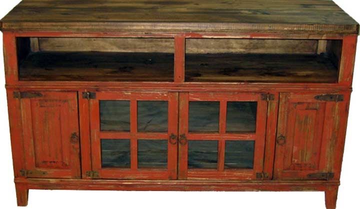 Amazing Elite Painted TV Stands Within Rustic Antique Painted Tv Stands (View 28 of 50)