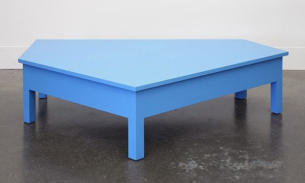 Amazing Famous Blue Coffee Tables Regarding A Simple Blue Coffee Table Domestic Furniture (View 38 of 50)