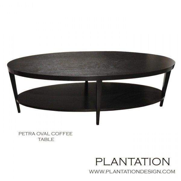 Amazing Fashionable Black Oval Coffee Tables In 195 Best Coffee Tables Images On Pinterest (View 6 of 40)