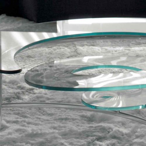 Amazing Favorite Spiral Glass Coffee Table Regarding Cattelan Italia Spiral Coffee Table (View 19 of 50)