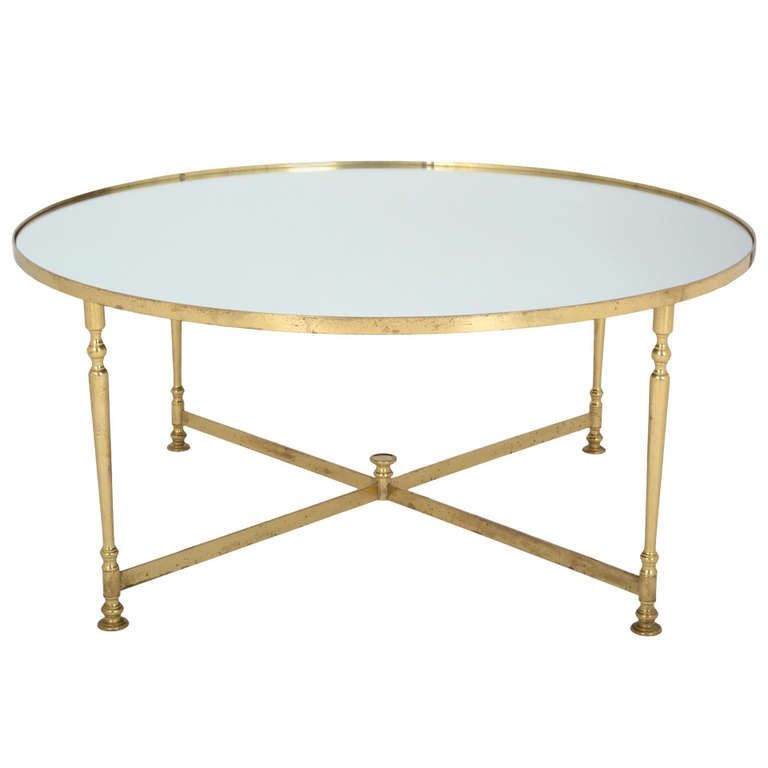 Amazing High Quality Antique Brass Glass Coffee Tables With Regard To Living Room The Most Antique Brass Round Coffee Table Products (View 21 of 50)