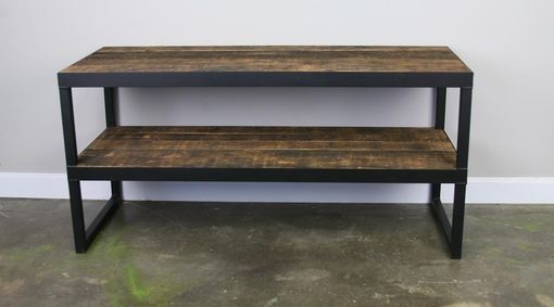 Amazing New RecycLED Wood TV Stands Inside Buy A Hand Made Industrial Tv Stand Reclaimed Wood Steel (View 37 of 50)