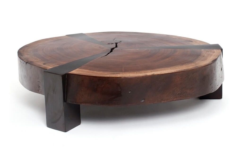 Amazing Premium Large Low Wood Coffee Tables Within Large Round Coffee Table Wood Starrkingschool Jericho Mafjar Project (View 12 of 50)