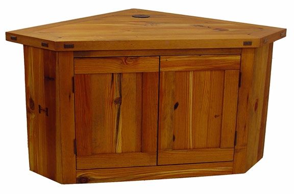 Amazing Premium Pine Corner TV Stands With Regard To Rustic Lodge Log And Timber Furniture Handcrafted From Green (View 9 of 50)