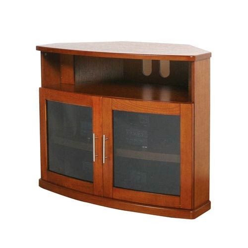 Amazing Series Of Corner TV Stands Intended For Corner Tv Cabinets Tv Stands And Cabinets Bellacor (Photo 17 of 50)