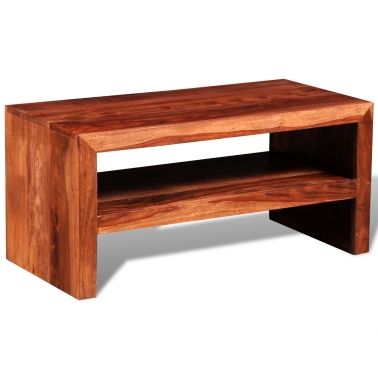Amazing Series Of Sheesham TV Stands For Vidaxlcouk Sheesham Solid Wood Tv Stand Side Table (View 47 of 50)