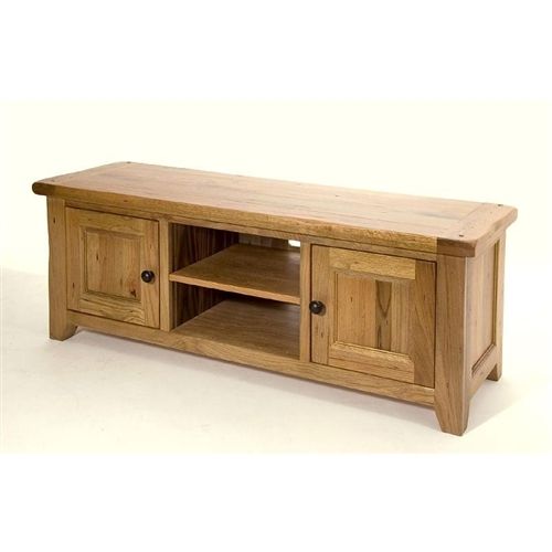 Amazing Series Of TV Stands In Oak Inside Bordeaux Oak Tv Stand Solid Oak Tv Stands From Abode Direct (Photo 1 of 50)