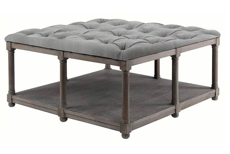 Amazing Top Aiden Coffee Tables Regarding Lorraine Contemporary Coffee Table Brownstone Contemporary (View 33 of 50)