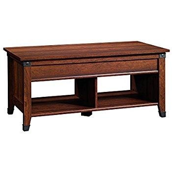 Amazing Top Lift Top Oak Coffee Tables For Amazon Sauder Dakota Pass Lift Top Coffee Table In Craftsman (Photo 37 of 40)