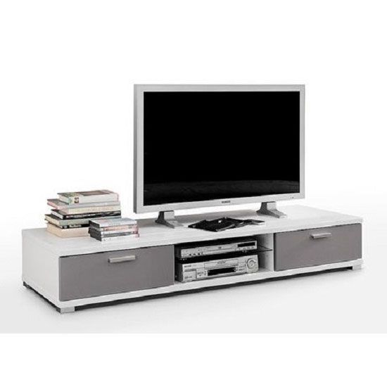 Amazing Trendy White Gloss Oval TV Stands For 25 Best Living Room Images On Pinterest (View 28 of 50)