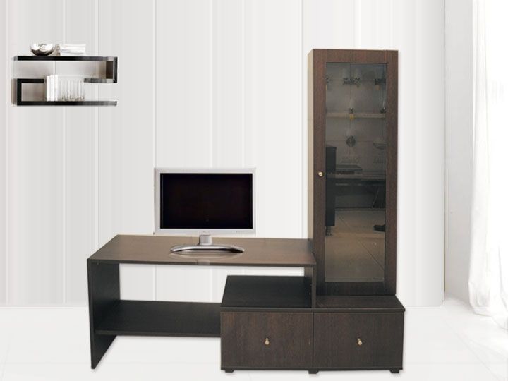 Amazing Unique L Shaped TV Cabinets Within Rl Ga 1701 L Shape Tv Unit Furniture Online Buy Furniture (Photo 5 of 50)