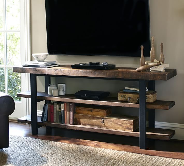 Amazing Unique Wood And Metal TV Stands Regarding Best 25 Metal Tv Stand Ideas On Pinterest Industrial Tv Stand (View 7 of 50)