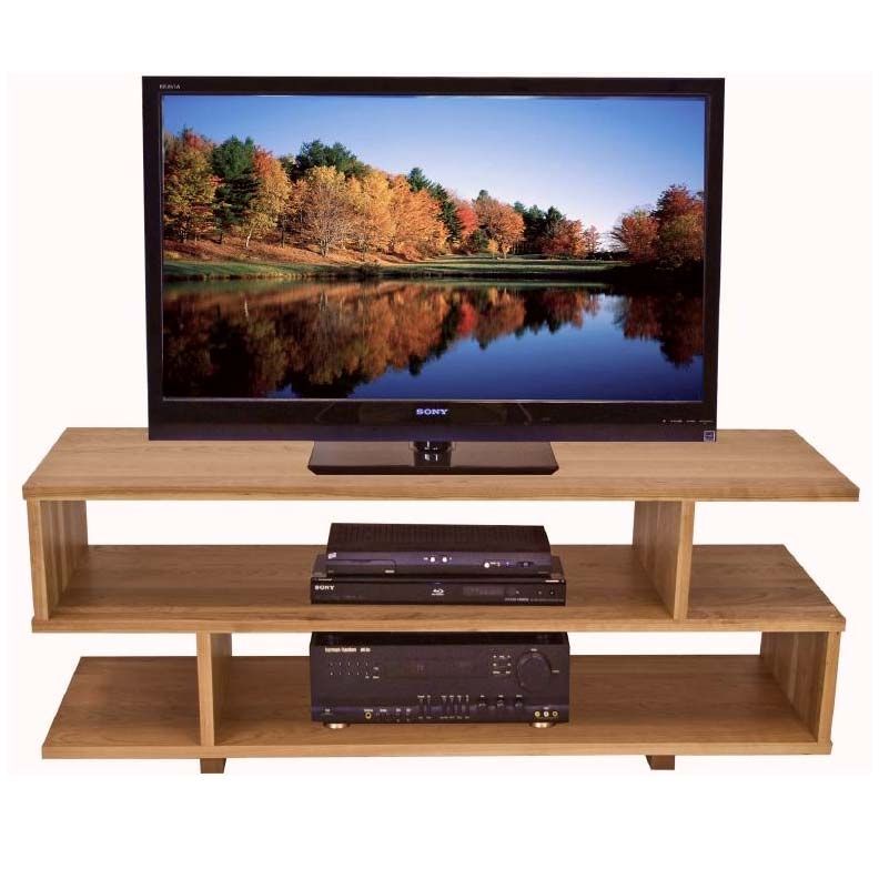Amazing Variety Of Contemporary Wood TV Stands Intended For Contemporary Style Tv Stand Solid Wood Home Entertainment Furniture (Photo 27 of 50)