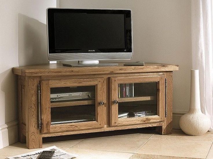 Amazing Wellliked Low Oak TV Stands In Best 25 Corner Media Cabinet Ideas On Pinterest Corner (View 19 of 50)