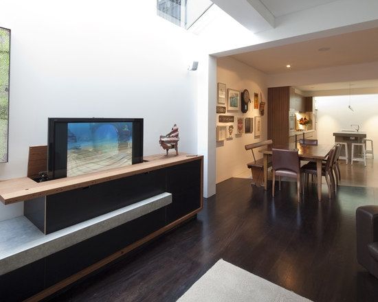 Amazing Wellliked TV Cabinets Contemporary Design Inside Pop Up Tv Cabinet Ideas Houzz (View 14 of 50)