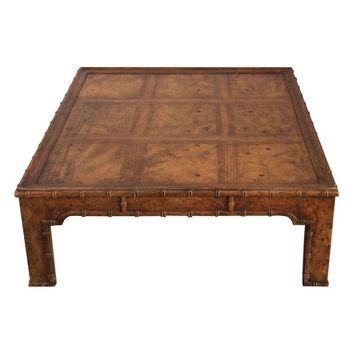 Amazing Widely Used Heritage Coffee Tables Throughout Best Faux Bamboo Coffee Table Products On Wanelo (Photo 37 of 50)