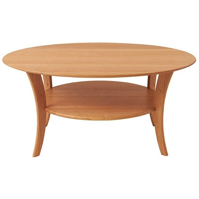 Amazing Widely Used Oval Wood Coffee Tables With Oval Cherry Coffee Table Cherry Tables Manchesterwood (Photo 16 of 50)