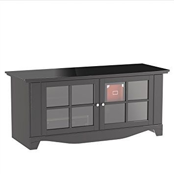 Amazing Widely Used Rectangular TV Stands With Amazon Pinnacle 56 Inch Tv Stand 100606 From Nexera Black (View 32 of 50)
