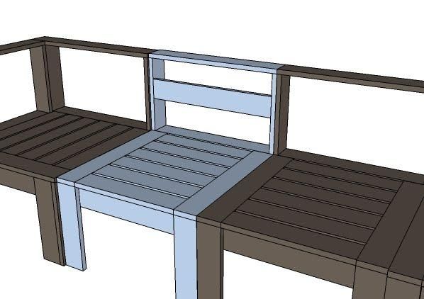 Ana White | Simple Modern Outdoor Sectional Armless Section – Diy In Ana White Outdoor Sectional Sofas (View 11 of 20)