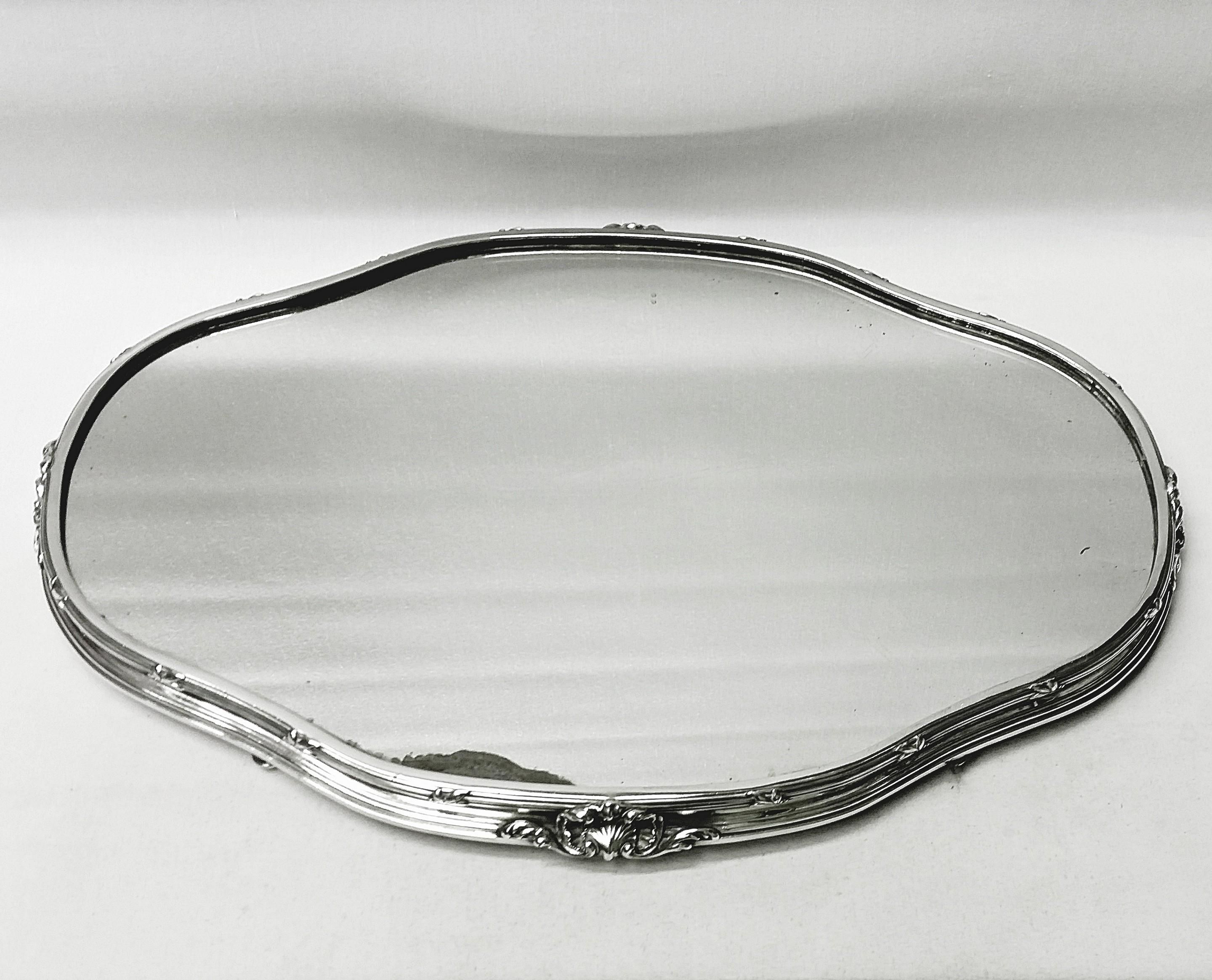 Antique Silver Mirrors – The Uk's Premier Antiques Portal – Online Inside Antique Silver Mirror (Photo 19 of 20)