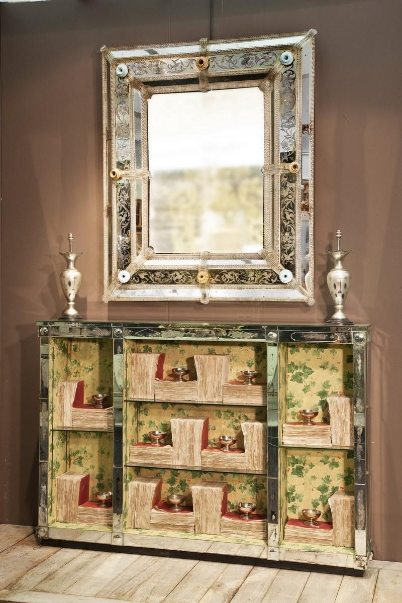 Antique Venetian Mirror | Mirrors & Frames | The Decorative Fair Within Venetian Mirrors Antique (View 18 of 20)