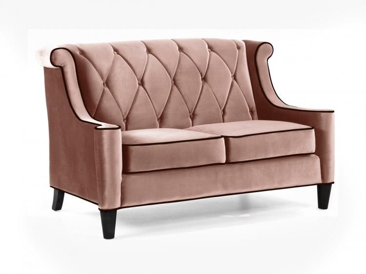 Armen Living Barrister Sofa Set – Caramel Velvet Al Lc844Cream Set With Regard To Barrister Velvet Sofas (Photo 4 of 20)