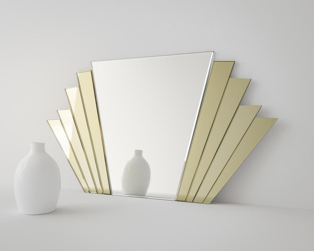 Art Deco Wall Mirror – Harpsounds.co In Art Deco Wall Mirror (Photo 2 of 20)
