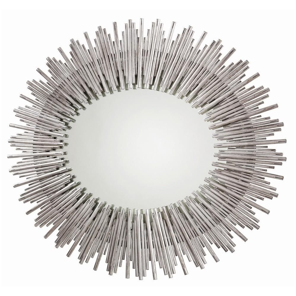 Arteriors Prescott Large Oval Mirror – Silver | Decor Interiors With Large Oval Mirror (View 6 of 20)