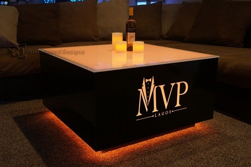 Awesome Brand New Led Coffee Tables With Regard To Cubix Series 36 X 36 Led Illuminated Coffee Table Bar (Photo 49 of 50)