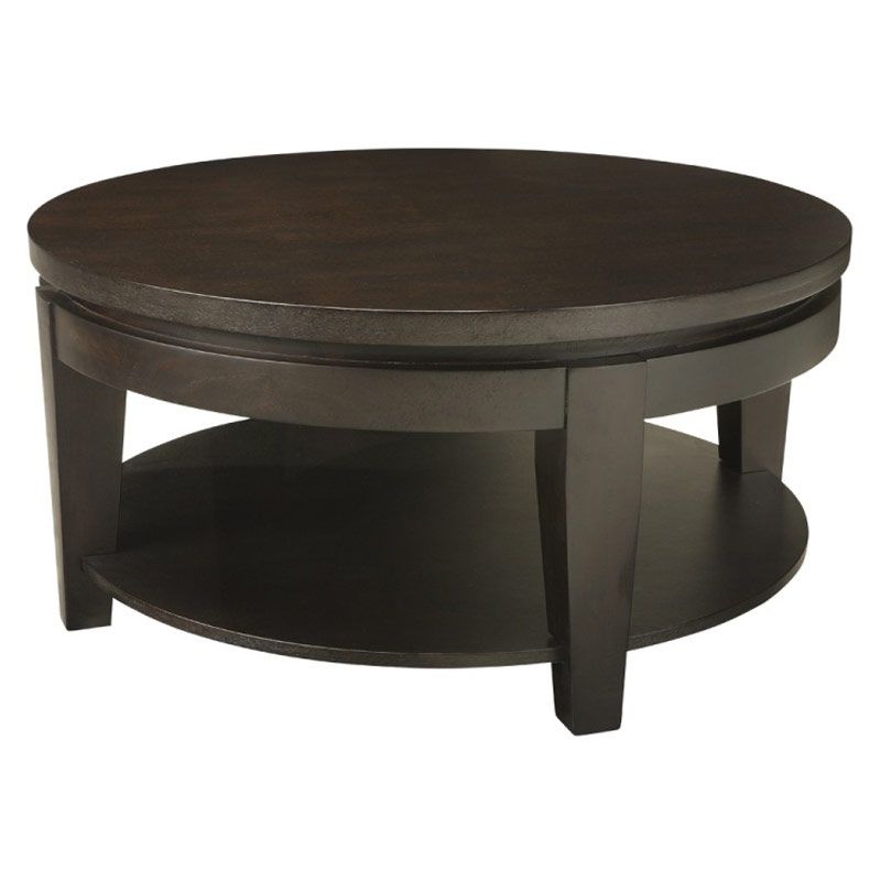Awesome Brand New Round Storage Coffee Tables Regarding Plain Black Coffee Table With Storage Drawers Decoration Ideas For (Photo 34 of 50)