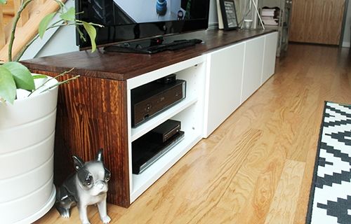 Awesome Deluxe Modern Low Profile TV Stands With Regard To We Built A Tv Stand Unusually Lovely (View 46 of 50)