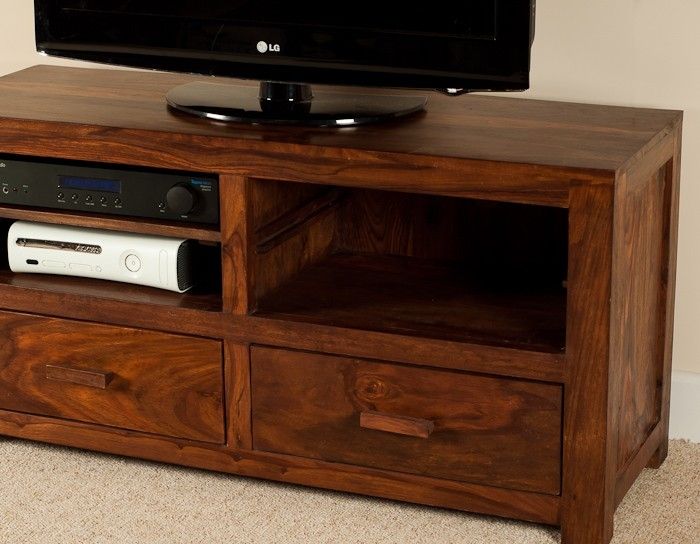 Awesome Fashionable Mango Wood TV Stands With Solid Wood Tv Console Casa Bella Handcrafted Sheesham Furniture (View 42 of 50)