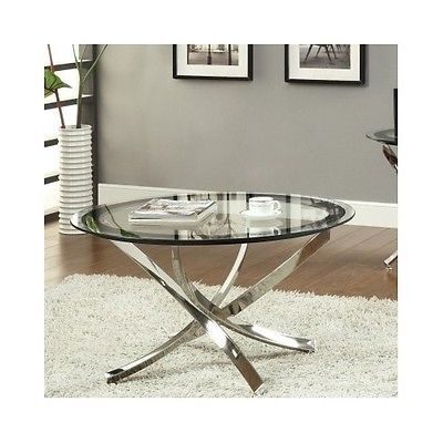Awesome Favorite Glass And Silver Coffee Tables In Glass Coffee Table Living Room Furniture Metal Cross Legs Table (View 14 of 50)