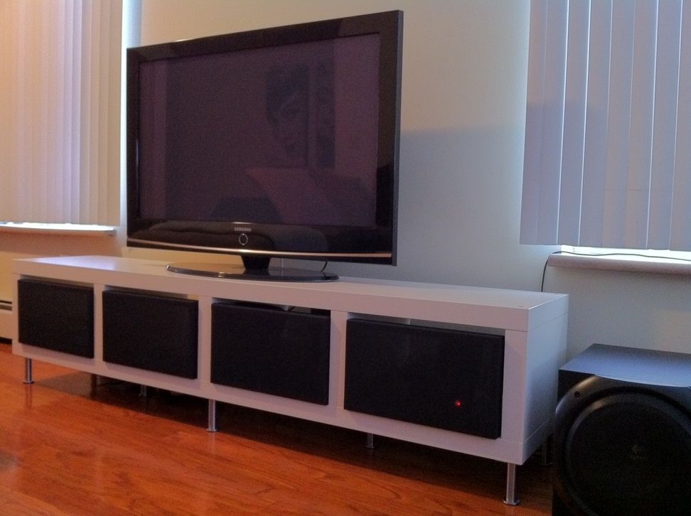 Awesome Favorite TV Stands At IKEA For Clean Minimalist Tv Stand Ikea Hackers Ikea Hackers (Photo 4 of 50)