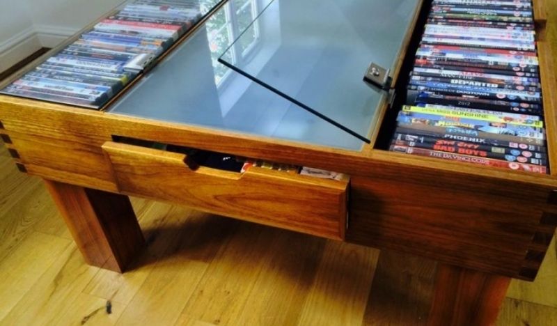 Awesome High Quality Cd Storage Coffee Tables Pertaining To Coffee Table With Dvd Storage New Home Interior Design Ideas (Photo 5 of 50)