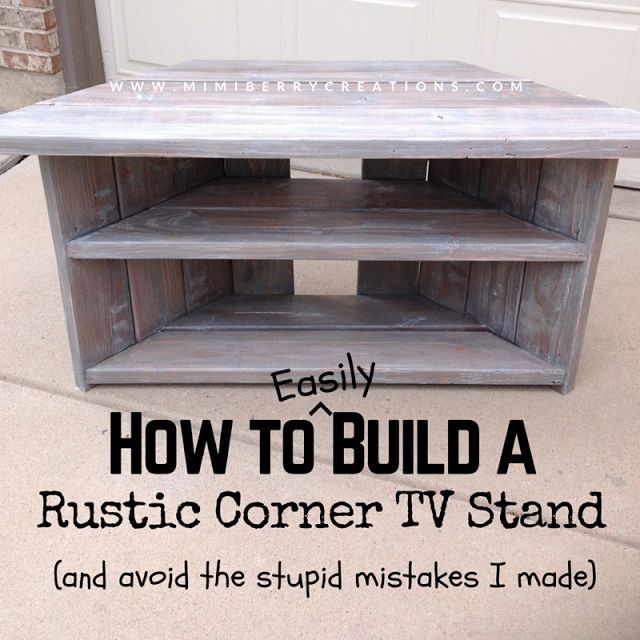 Awesome High Quality Rustic Coffee Tables And Tv Stands With Regard To Best 25 Diy Tv Stand Ideas On Pinterest Restoring Furniture (View 38 of 50)